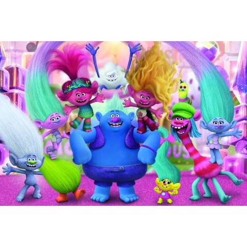 Puzzle Universal Trolls 3 W świecie Trolli 24 el. Trefl (14359)
