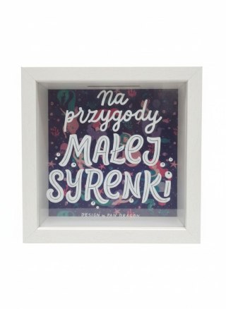 Skarbonka Mała Syrenka drewno Pan Dragon (5907195300197)