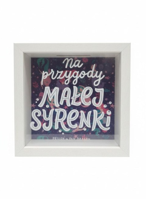 Skarbonka Mała Syrenka drewno Pan Dragon (5907195300197)