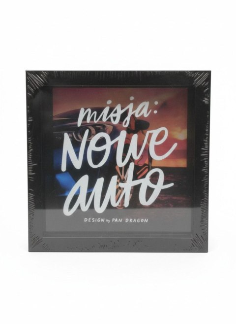 Skarbonka Misja, nowe auto drewniana Pan Dragon (5907195300166)