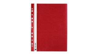 Skoroszyt miękki zawieszany czerwony A4 czerwony polipropylen PP Tres (SKWPPA4/CZER)