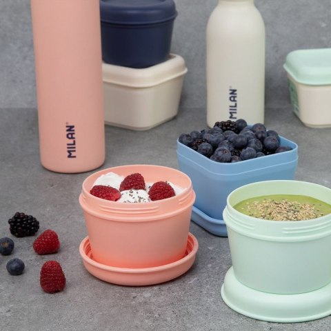 Śniadaniówka kwadratowa [mm:] 100x100x 75 Milan (085111LB)