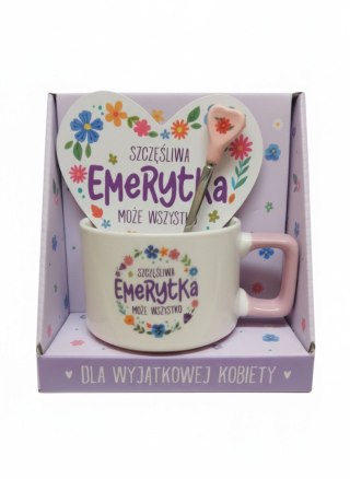 Specyficzne poczucie humoru Set Serce-Szczęśliwa Emerytka Pan Dragon (5907195304256)