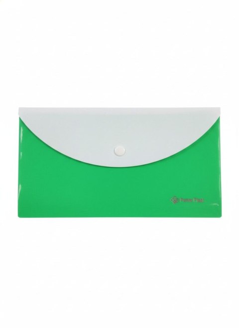 Teczka plastikowa na zatrzask DL zielony Panta Plast (0410-0089-04)