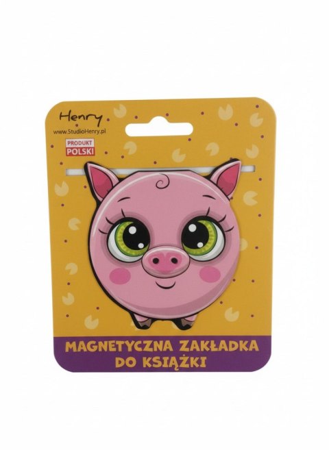 Zakładka do książki kulka Świnka Henry (5905701484454)