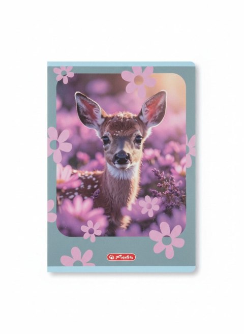 Zeszyt Animals A4 32k. 70g kratka Herlitz (400206430)