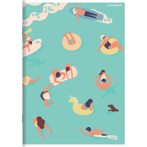 Zeszyt megamix A5 60k. 70g linia Top 2000 (400168850)