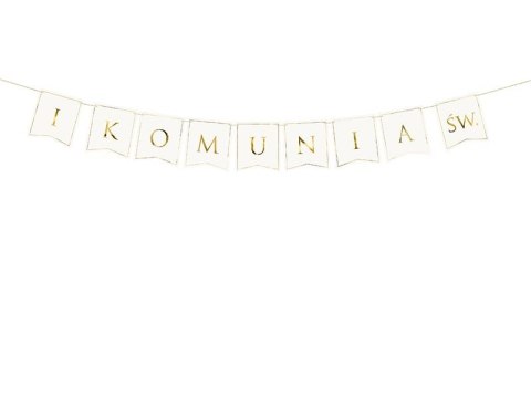 Baner Komunia święta 133cm Partydeco (GRL91)