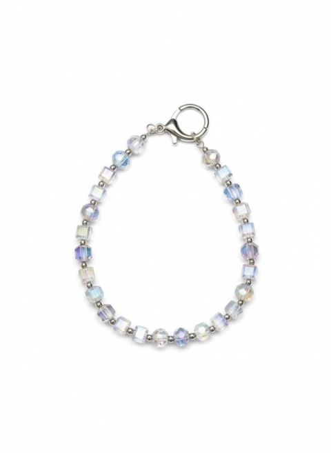 Brelok zawieszka do telefonu koraliki pojedyncza pętelka, mix kolorów