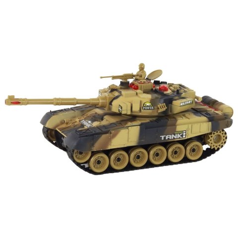 Czołg Zestaw Czołgi Walczące Zdalnie Sterowane Czołg War Tank RC Bitwa Podczerwień Lean (393)