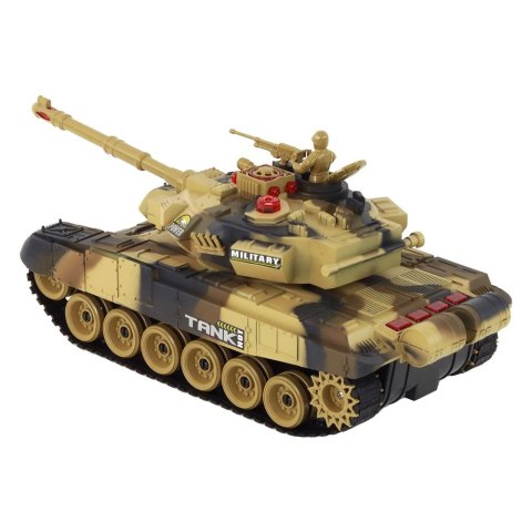 Czołg Zestaw Czołgi Walczące Zdalnie Sterowane Czołg War Tank RC Bitwa Podczerwień Lean (393)