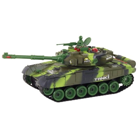 Czołg Zestaw Czołgi Walczące Zdalnie Sterowane Czołg War Tank RC Bitwa Podczerwień Lean (393)