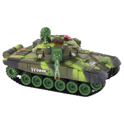 Czołg Zestaw Czołgi Walczące Zdalnie Sterowane Czołg War Tank RC Bitwa Podczerwień Lean (393)