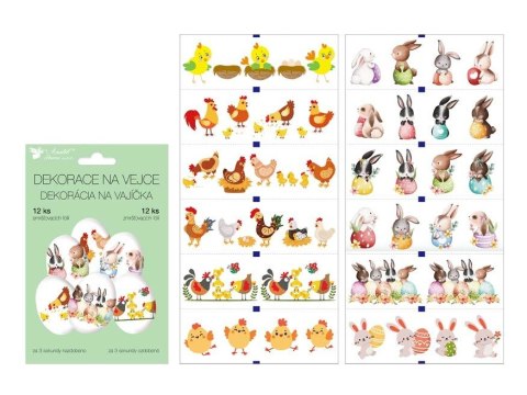 Dekoracja jajek owijka zwierzęta Mfp (2221783)