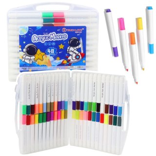 Flamaster zestaw akrylowy 48 kol. Lean (21530)