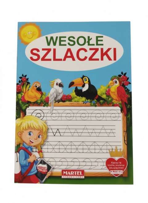 Książeczka edukacyjna Wesołe Szlaczki