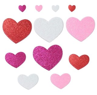 Naklejka (nalepka) Craft-Fun Series Piankowe serca Titanum Craft-Fun (25HY0904-13)