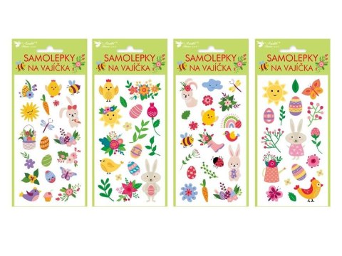 Naklejki świąteczne żelowe Wielkanoc (2221784)