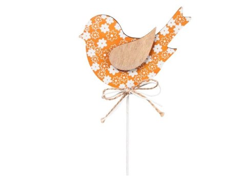 Ozdoba drewniana ptak pomarańczowy (2221719)