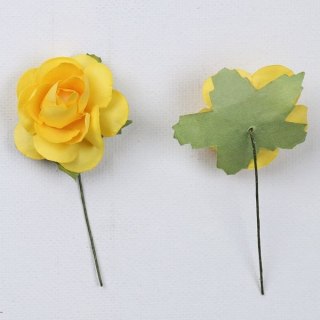 Ozdoba papierowa Craft-Fun Series Titanum (25YX0902-12- yellow)