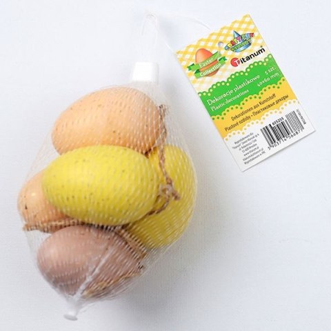 Ozdoba świąteczna Craft-Fun Series Jajka plastikowe Titanum (BH25A6143 (1))