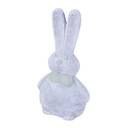 Ozdoba wielkanocna FIGURKA BETONOWA KRÓLIK Z KOKARDĄ 16CM [mm:] 160 Home And Garden (5574)