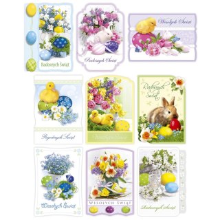 Pocztówka brokat wielkanoc (5902221801594)