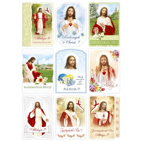 Pocztówka brokat wielkanoc (5902221801600)