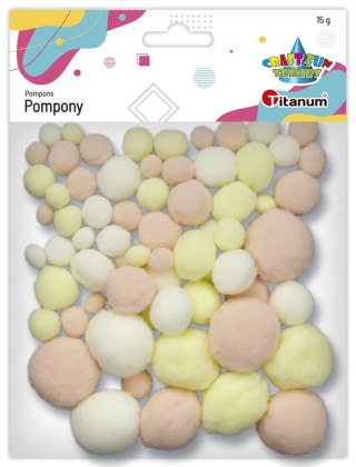 Pompony Craft-Fun Series Pastel kolor Titanum