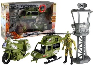 Samochód zestaw militarny Lean (4249)