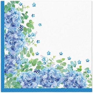 Serwetki Lunch Blue Meadow mix nadruk bibuła [mm:] 330x330 Paw (SDL142900)