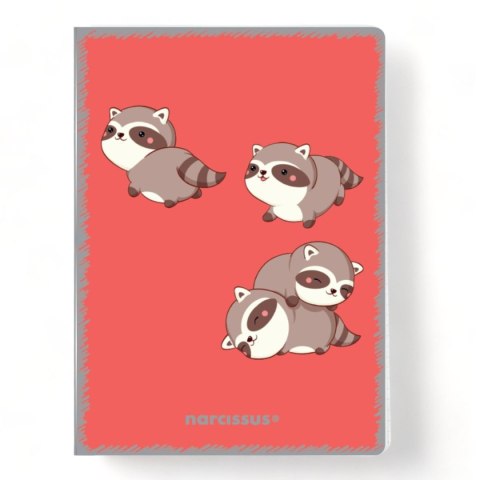 Zeszyt PP Kawaii A5 32k. 80g krata Narcissus