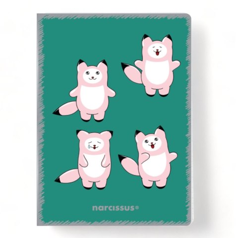 Zeszyt PP Kawaii A5 60k. krata Narcissus