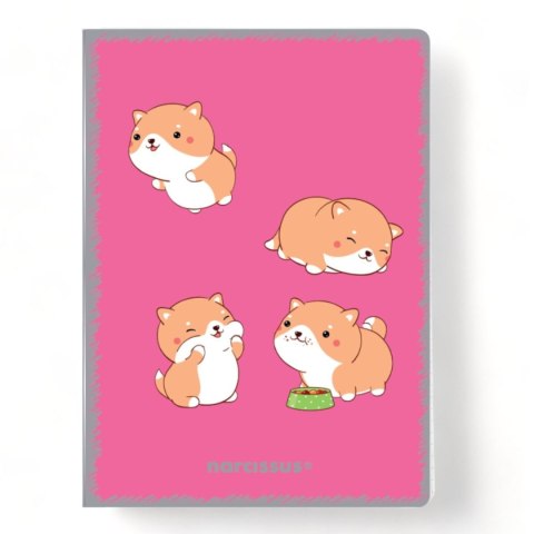 Zeszyt PP Kawaii A5 60k. krata Narcissus