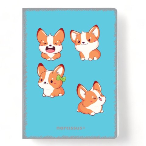 Zeszyt PP Kawaii A5 60k. krata Narcissus