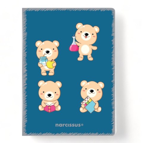 Zeszyt PP Kawaii A5 60k. krata Narcissus