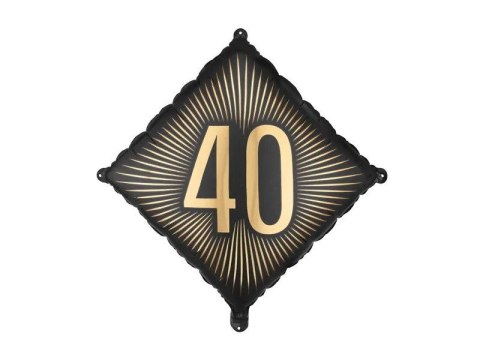 Balon foliowy 40, 46x46 cm Partydeco (FB362-40)