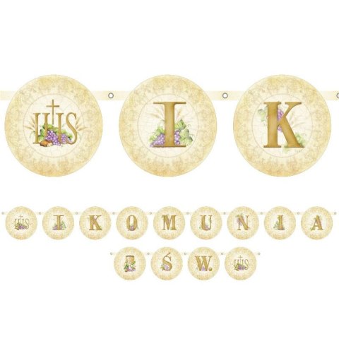 Baner Pierwsza komunia święta Partydeco (GRL3)