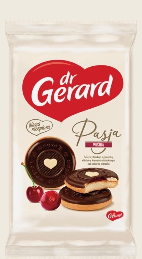 Biszkopty Pasja Wiśnia Dr Gerard 150 g