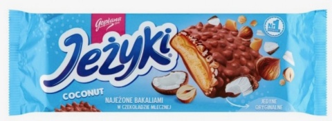 Ciastka Jeżyki Goplana Kokos 140 g