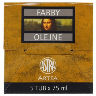 Farba olejna kolor: biel cynkowa 75ml 1 kolor. Artea