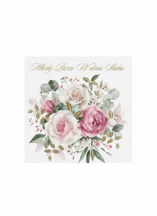 Kartka składana Ślub kw Pol-mak (LKLUX)