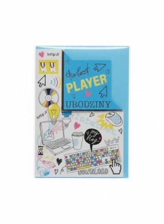 Kartka składana b6 wycinana młodzieżowe B6 (B6W_ML)