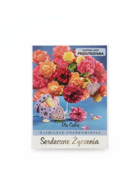 Kartka składana [mm:] 138x190 Pol-mak (LPOP_OGSER)