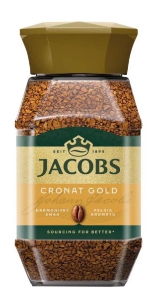 Kawa Rozpuszczalna Jacobs Cronat Gold 200 g