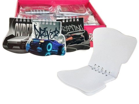 Notes (notatnik) auta czysty [mm:] 90x85 Adar (629936)