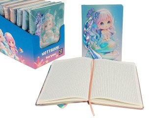 Notes (notatnik) dziewczynka z warkoczem A5 krata Adar (629837)