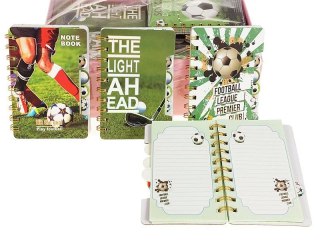 Notes (notatnik) piłka mix A6 Adar (629790)