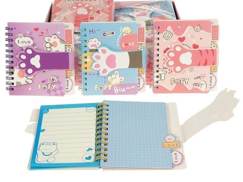 Notes (notatnik) z łapką mix B7 Adar (629813)