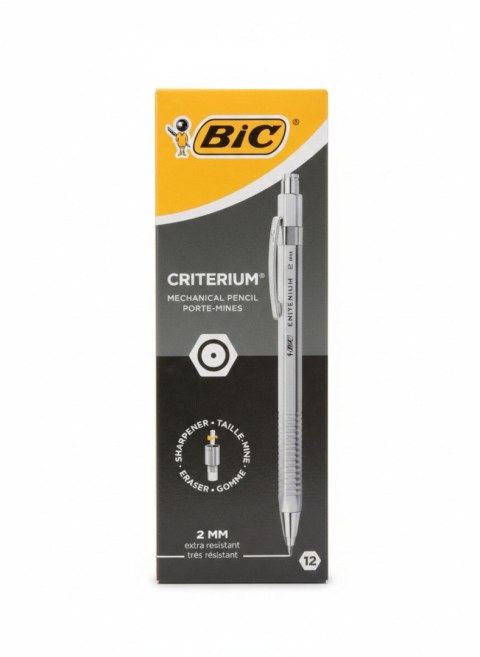 Ołówek automatyczny CRTERIUM srebrny Bic (893277)